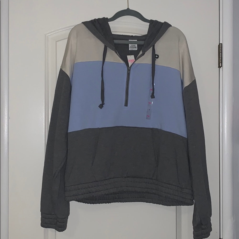 Pink Quarter Zip Hoodie
